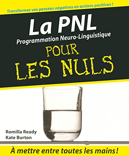 Livres Couvertures de PNL - La Programmation neuro-linguistique Pour les Nuls
