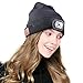 Produktbild BestFire Wireless Bluetooth Mütze mit LED-Scheinwerfer USB wiederaufladbare Unisex Musical Cap zum Laufen Skifahren Wandern Camping Radfahren/Anrufe beantworten/Musik hören