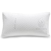 MERCURY TEXTIL - Aloe Vera Flakes Pillow (80 cm) | Polyurethane Foam, Adaptable Ergonomic Pillow, Breathable, Medium-High Fir