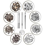 EINE BESSERE OPTION: Druckknoepfe set bieten eine Alternative zu Knöpfen als Kleiderverschlüsse, Jeansknöpfe, Lederverschlüsse und mehr! Doch was sie auszeichnet, ist die schnelle Freigabefunktion. Vergeuden Sie keine Zeit, die Knöpfe zu lösen, ziehen Sie sie einfach auseinander. Schnell und einfach!