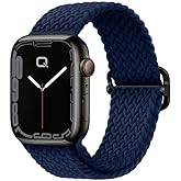 Quse &Ouml;rg&uuml; Kordon, Apple Watch Series 11,10,9,8,7,6,5,3,SE,SE2,SE3 ile Uyumlu, Ayarlanabilir, 42mm/41mm/40mm/38mm ve 46mm/45mm