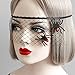 Produktbild Nortongrace praktische Frauen Sexy Black Lace Masken mit Spider Bat Halloween Party Masken Masquerade Ball Eye Masken(None A As shown in the figure)