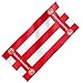 Produktbild Fortuna Düsseldorf Blockstreifen Handtuch, Duschtuch, Strandtuch (Strandtuch 70 x 180cm, rot/weiß)