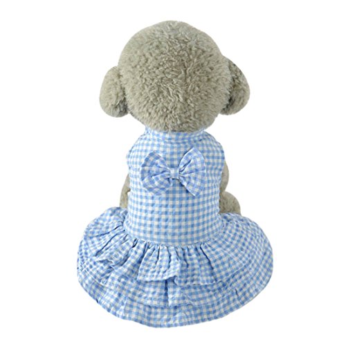 Idepet-Cat-Dog-Clothes-Sleeveless-Plaid-Tartan-Pet-Dress-Puppy-Cat-Princess-Tutu-Dress-Bow-Bubble-Skirt-Doggie-Vest-Shirts-Dog-Costumes-Apparel-For-Spring-Summer