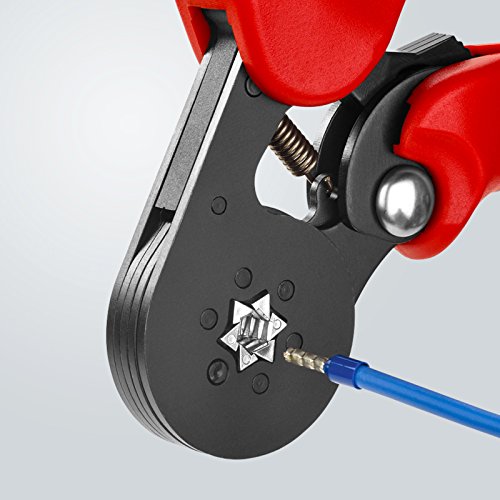 Knipex 97 53 14 – Selbsteinstellende Crimpzange für Aderendhülsen - 6