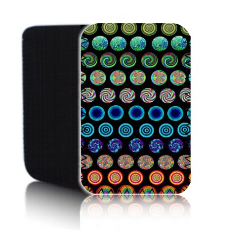 Biz-E-Bee Exclusive ‘PSYCHEDELIC BALLS N2’ Neoprene Pouch for The SAMSUNG GALAXY GRAND DUOS / GRAND 2 2013 Smartphone - Shock / Water Resistant Neoprene Cover, Case, Pouch, Slip - UK