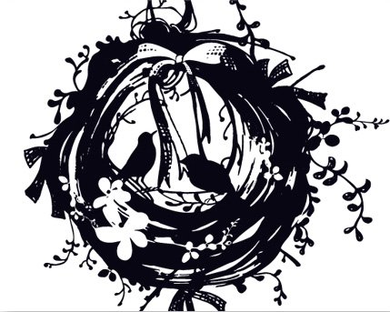 FiveSeasonStuff ® Wandaufkleber / Wandbilder Aufkleber Zebra-und Vogelnest Edition für Home Decor / Raumdekoration / Wandtattoo / Wanddekoration / Wall Art Stickers / Wall Decals / Wall Decoration Zebra Edition WS1 - 8