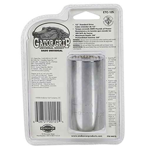 Gator Grip Steckschlüssel Multi Funktions Handwerkzeuge Universal Reparatur Werkzeuge 11-32mm - 3