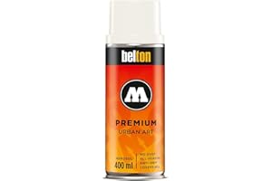 Molotow Premium Spray Paint Can 400ml, Colour: 231 - Signal White