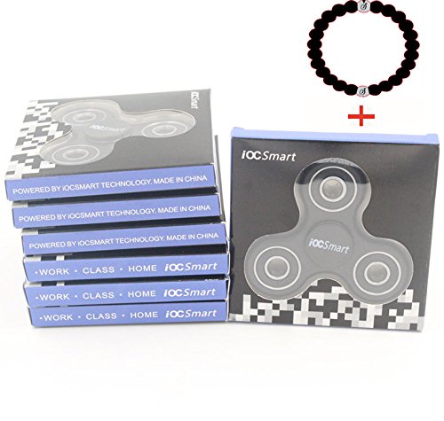 Fidget Hand Spinner Toy Stress Reducer for Children and Adults (Black) Fidget Hand Spinner Toy Stress Reducer for Children and Adults (Black)