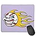 Produktbild Mouse Pad Cartoon Fireball Softball Pattern Rectangle Rubber Mousepad 8.66 X 7.09 Inch Gaming Mouse Pad with Black Lock Edge