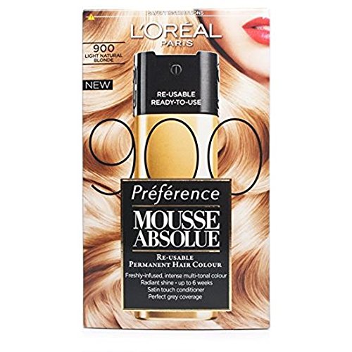 L'Oreal Paris Absolue Mousse - Light Natural Blonde (Number 900)