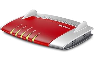 ‎FRITZ AVM FRITZ!Box 7490 WLAN AC + N Router (VDSL/ADSL, 1.300 Mbit/s (5 GHz), 450 Mbit/s (2,4 GHz), WLAN Mesh, DECT-Basis, Media Server, geeignet für Deutschland)