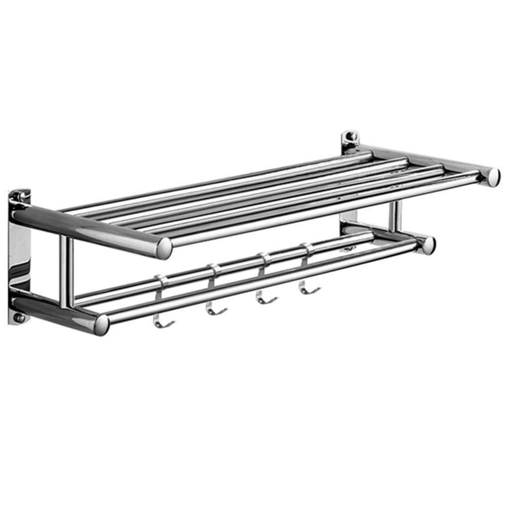 Barra De Toalla Acero Inoxidable Cuarto De Bano Toallero Colgador
