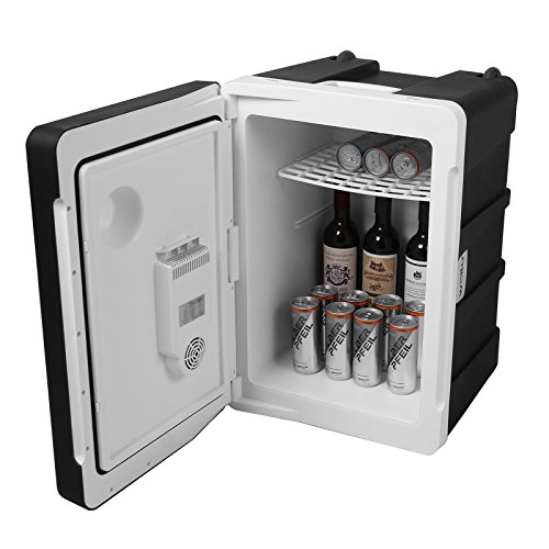 WOLTU Kühlbox, Thermo-Elektrische Mini-Kühlschrank, 50L Isolierbox warmhalten oder kühlen, 12V&220V, für Auto und Camping - 4