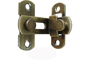 KAFENDA Scheunentorschloss 90 Grad rechtwinkliger Türverschluss Schiebetürschlösser und Riegel