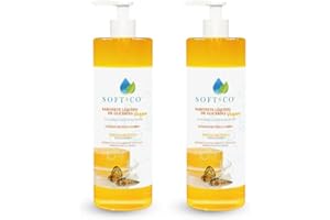 SOFT&CO JABÓN LÍQUIDO DE GLICERINA 500ML - PACK 2 PCS