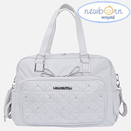 Preisvergleich Produktbild Handtasche Kunstleder und Portachupete Mayoral grau