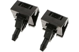 SAMTN Front Windshield Washer Nozzles Wiper Spray Kit 28932JD000 For Nissan Qashqai N/S & O/S 2007-2014