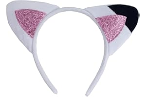 JRYXDS Serre-Tête Oreille de Chat Cosplay Carnaval Accessoire Cheveux Décoration de Carnaval Halloween Cadeau Fête Party pour Jeux De RôLe AniméS