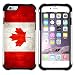 Produktbild Graphic4You Vintage Uralt Flagge Von Kanada Kanadier Design Hart + Weiche Kratzfeste Hülle Case Schale Tasche Schutzhülle für Apple iPhone 7 Plus/iPhone 8 Plus