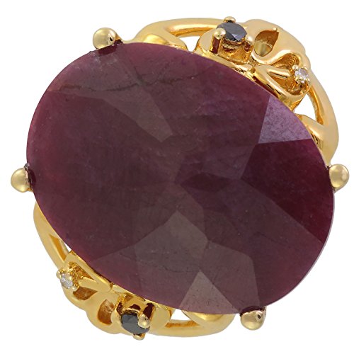 Royalty Unisex Hombre Mujer  plata de ley 925  Plata de ley     rubí 