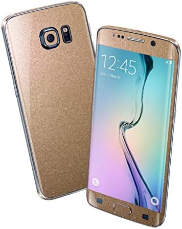 For SAMSUNG GALAXY S6 EDGE+ PLUS GLOSSY Full Body Wrap Sticker Cover Decal Protector Skin (ANTIQUE BRONZE METALLIC)
