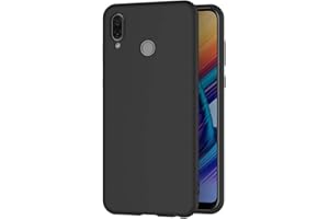 AICEK Etui do Honor Play, czarne silikonowe etui do Huawei Honor Play czarne etui (6,3 cala)