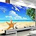 Produktbild BAHUZHI Tapete Fototapete 3D Dekoration mediterrane Wand Strand Sand Seestern Sofa TV Hintergrund Papier Wand