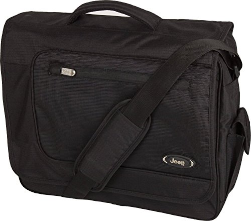 Jeep Bristol borsa del portatile, Nero