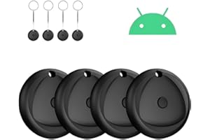 Raykit Smart Air Tracker Tag, Android Smart Tag, Schlüsselfinder KeyFinder Kompatibel mit Google Find My APP(Android NUR), Android Tracker für Schlüssel, Geldbörse, Koffer