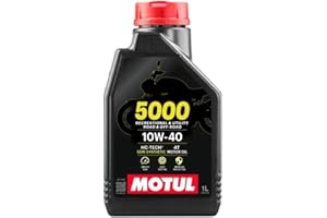 KACTUS Motorcycle Engine Oil 10W-40 Semi-Synthetic – 4T HC-Tech Motor Oil for Scooters & Motorbikes – High Performance 5000 1L