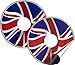 Produktbild Rollstuhl Spoke Guard Aufkleber GB Union Jack