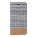 Produktbild Hülle für Xiaomi Redmi 4X (Nicht zutreffend für Redmi Note 4X) , IJIA Mode Elegant Leinwand Nähte Rein Weiß Flip Case Leder Cover PU Lederhülle Schutzhülle Ledertasche mit Zusatzfunktionen Card Slot Schale Cover Book Style Design Tasche für Xiaomi Redmi 4X (5.0")