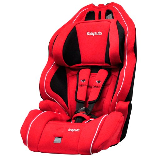 Imagen 1 de AutoStyle BA 307643 Baby Auto asiento infantil Abofit, 9 - 36 kg/9 Meses - 12 Año, color rojo