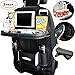 Produktbild Auto Sitz Organizer -SEAMETAL Bildschirm Berührbar iPad Mini Halter Multi-Tasche Auto Sitz Lagerung Beutel Auto Falten Esstisch Auto Sitz Rücken Rücken (Black 2)
