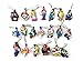 20 pcs Super Mario Brothers # 5 Zipper Pull Charms for Jacket Backpack Bag Pendant