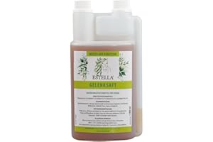 ESTELLA GELENKSAFT(1 Liter Dosierflasche) - NEU - für Pferde zur Untestützung des Gelenk- und Knorpelstoffwechsel - mit Teufelskralle und Weidenrinde