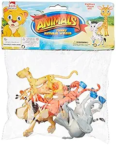 Metro ToyS & Gift Animal Figure Playset (Multicolour)