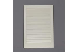 HDM Lamellentür Kiefer weiss lackiert mit geschlossenen Lamellen 60,1 cm x 39,4 cm in 21 mm Stärke - Staubdicht, Lichtdicht - weiße Lamellentüren als Schranktür, Möbeltür oder Regaltür