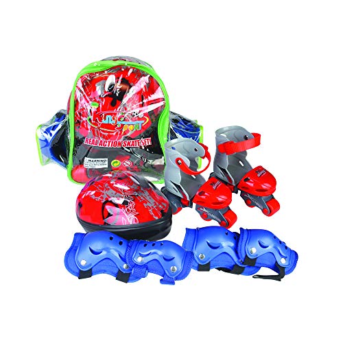 KING'S SPORT Real Action Set DE Patinaje para NIÑOS