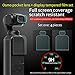 Produktbild ALIKEEY Kamera Zubehör 4 STÜCKE 9 H Gehärtetes Glas Screen Protector Film Volle Abdeckung für DJI OSMO Tasche
