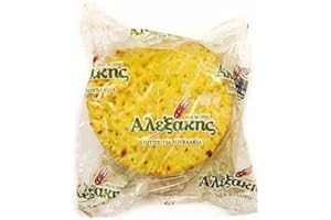 Alexakis Greek Corn Pitta Bread - Soft & Fresh Flatbreads | 10-Pack, 17cm for Gyros, Wraps & Souvlaki | Gluten Free Artisan Breads | Pita for Versatile Family Dinners | Authentic Food from Greece