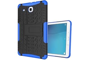 XITODA Samsung Galaxy Tab S 9.6 móvil, Hybrid Armor Diseño con Kickstand TPU Silicona + PC Back Cover Case para Samsung Galaxy Tab S 9.6 Pulgadas sm-t560/T561/T565 Tablet Carcasa Funda Azul Oscuro