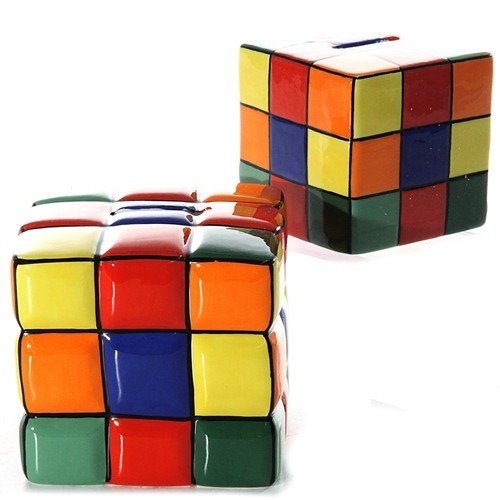 Keramik Spardose Zauberwürfel