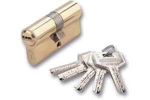 LAOSEP Ezcurra M38875 - Cilindro seguridad laton ds15-70 descentrado