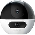 EZVIZ Dual-Lens 2K+ Indoor Security Camera, Dual Band, 10M Colour Night Vision, 360° Pan Tilt, Human/Pet Detection, Auto Tracking, Two Way Calling, Patrol Mode, Alarm, Alexa & Google Control (C7)