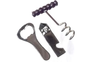 Melody Jane Dolls House Miniature 1:12 Scale Pub Accessory Set Bar Tools Can Bottle Openers