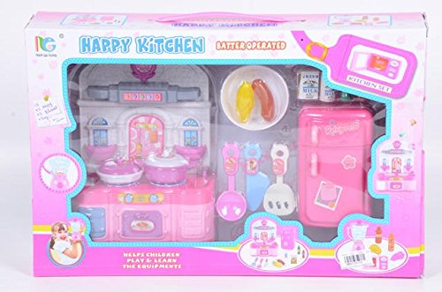 Preisvergleich Produktbild Küche-Spiel-Set mit Backofen und Kühlschrank