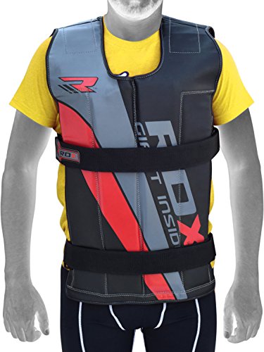 RDX Gym Gewichtsweste Laufweste Gewicht Krafttraining Fitness Trainingsweste Joggen Weste - 7